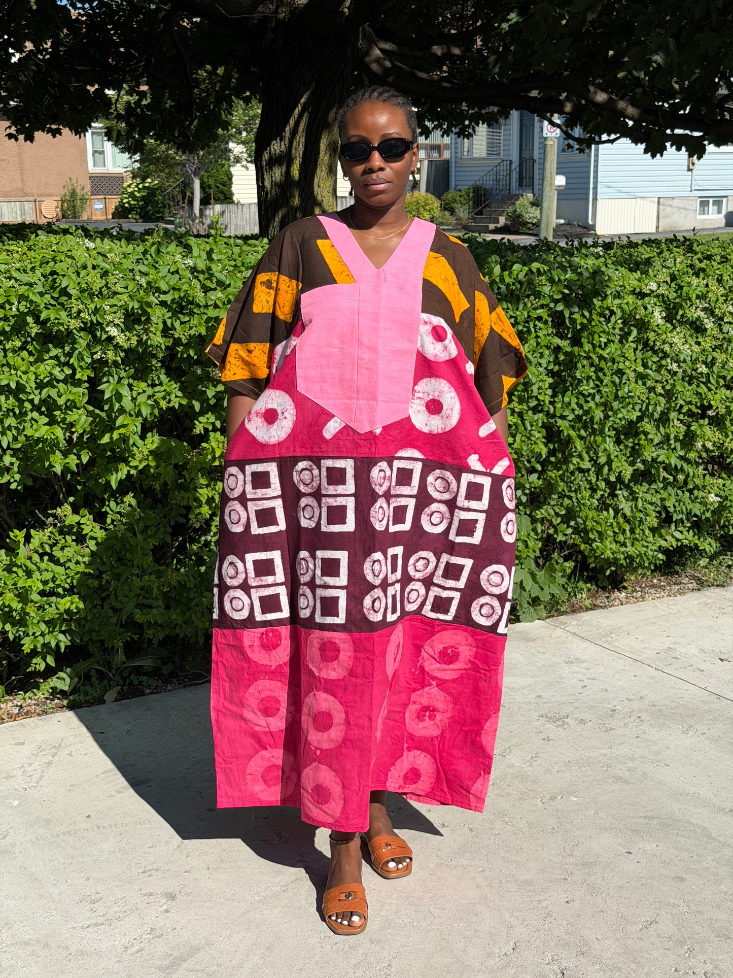 Patchwork Queen Midi Bubu