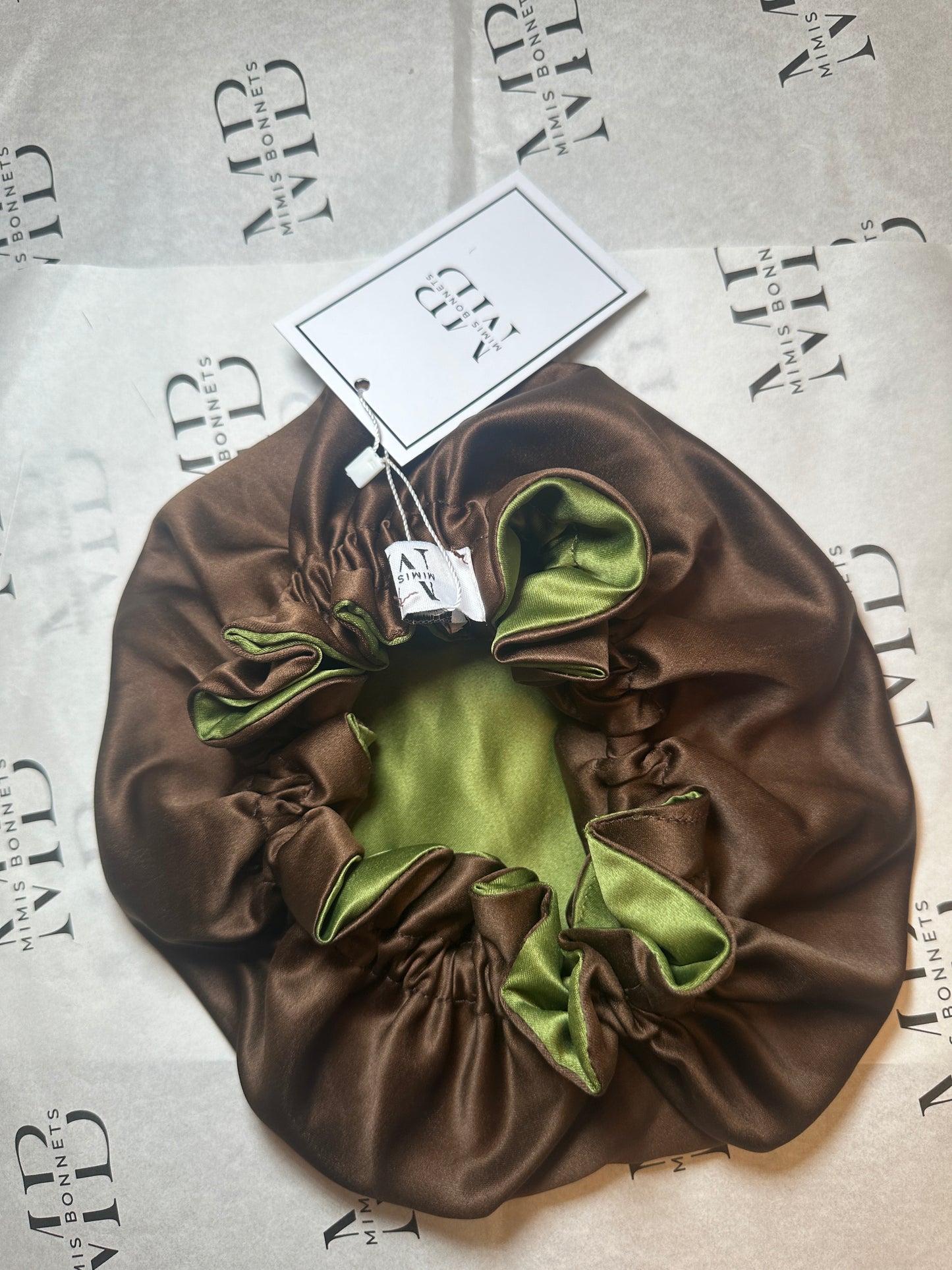 Luxury Reversible Satin Bonnet