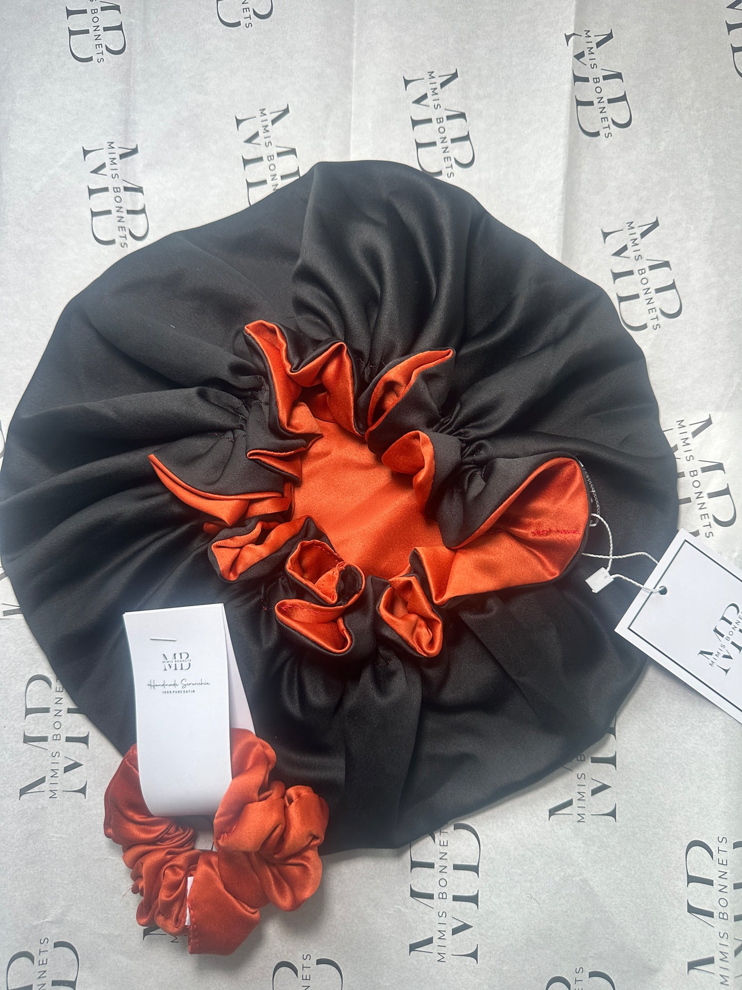 Double Layer Satin Bonnet | Hair Bonnets for Women with Curly Natural Hair