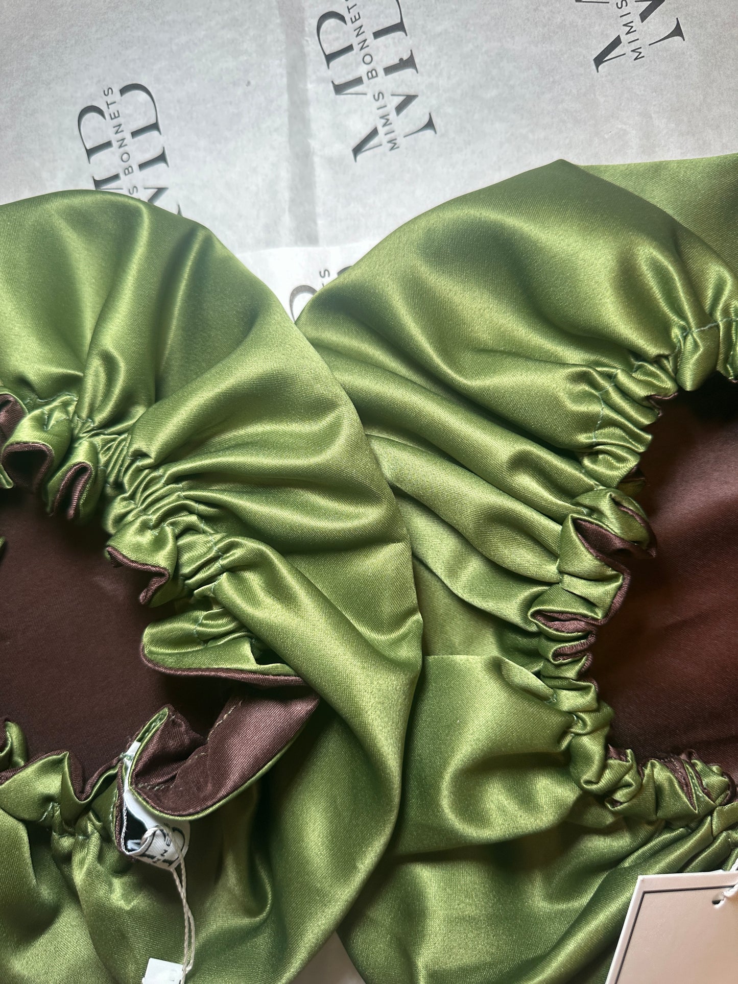 Luxury Reversible Satin Bonnet