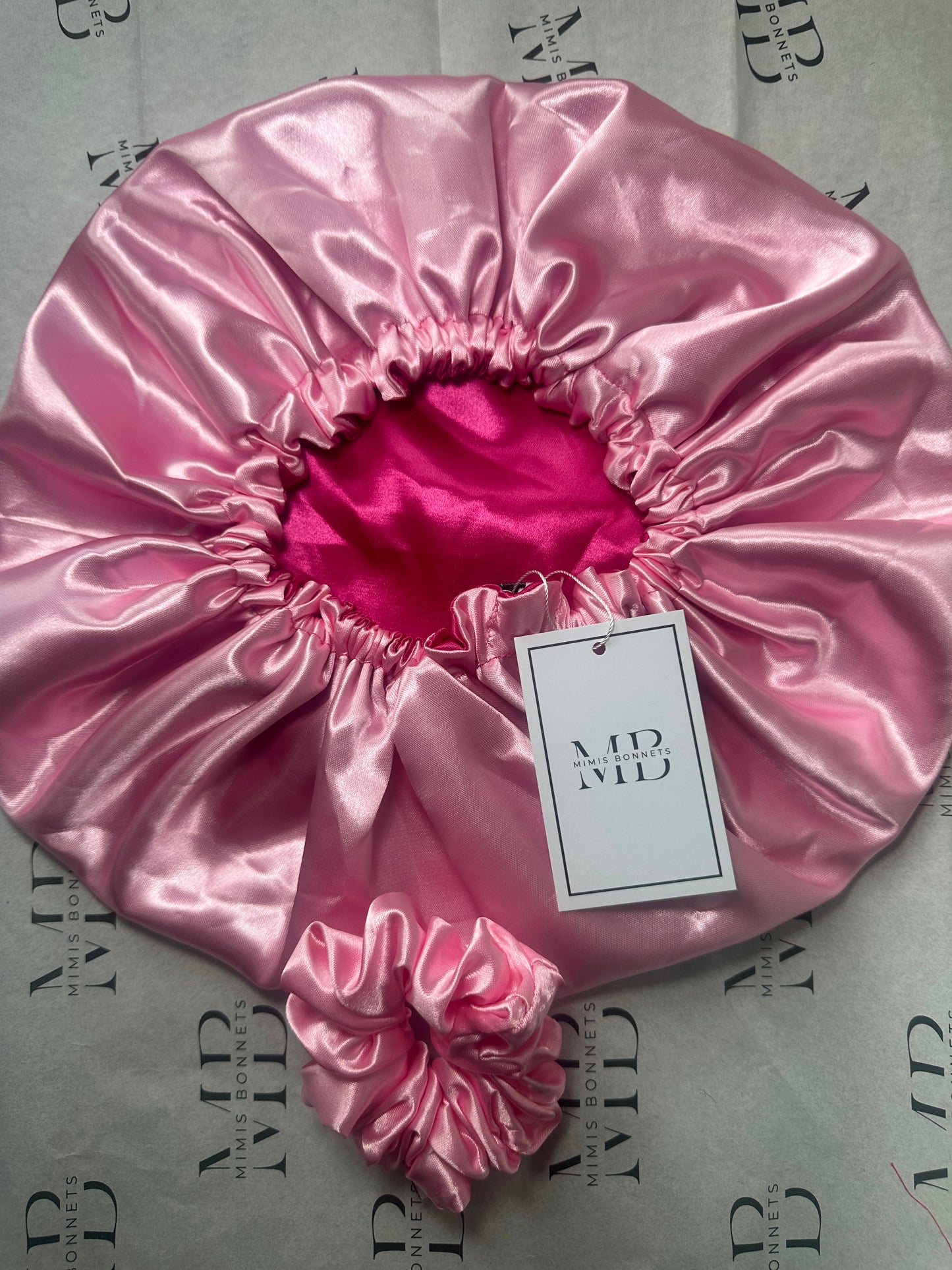 Double Layer Satin Bonnet | Sleeping Hair Bonnets for Women with Curly/Natural Hair
