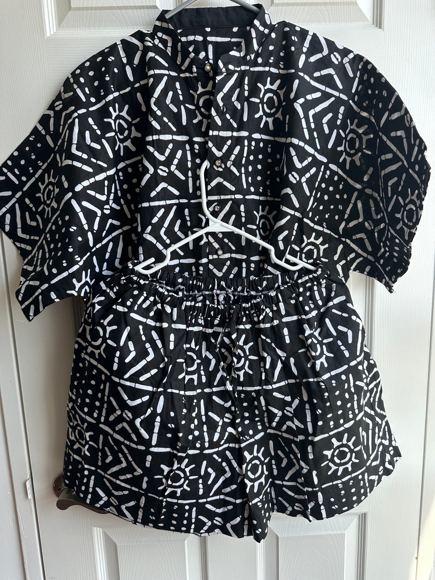 Oversized Ankara Two Piece