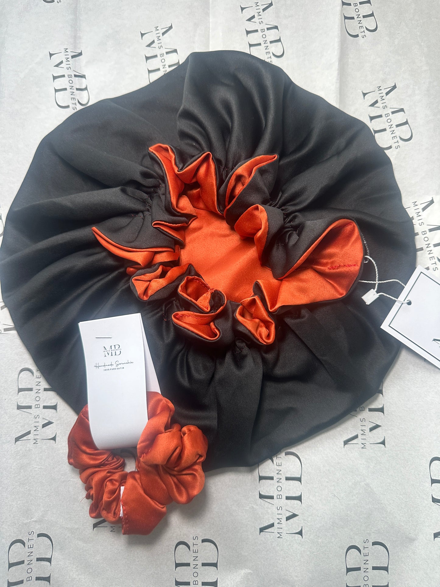 Double Layer Satin Bonnet | Hair Bonnets for Women with Curly Natural Hair