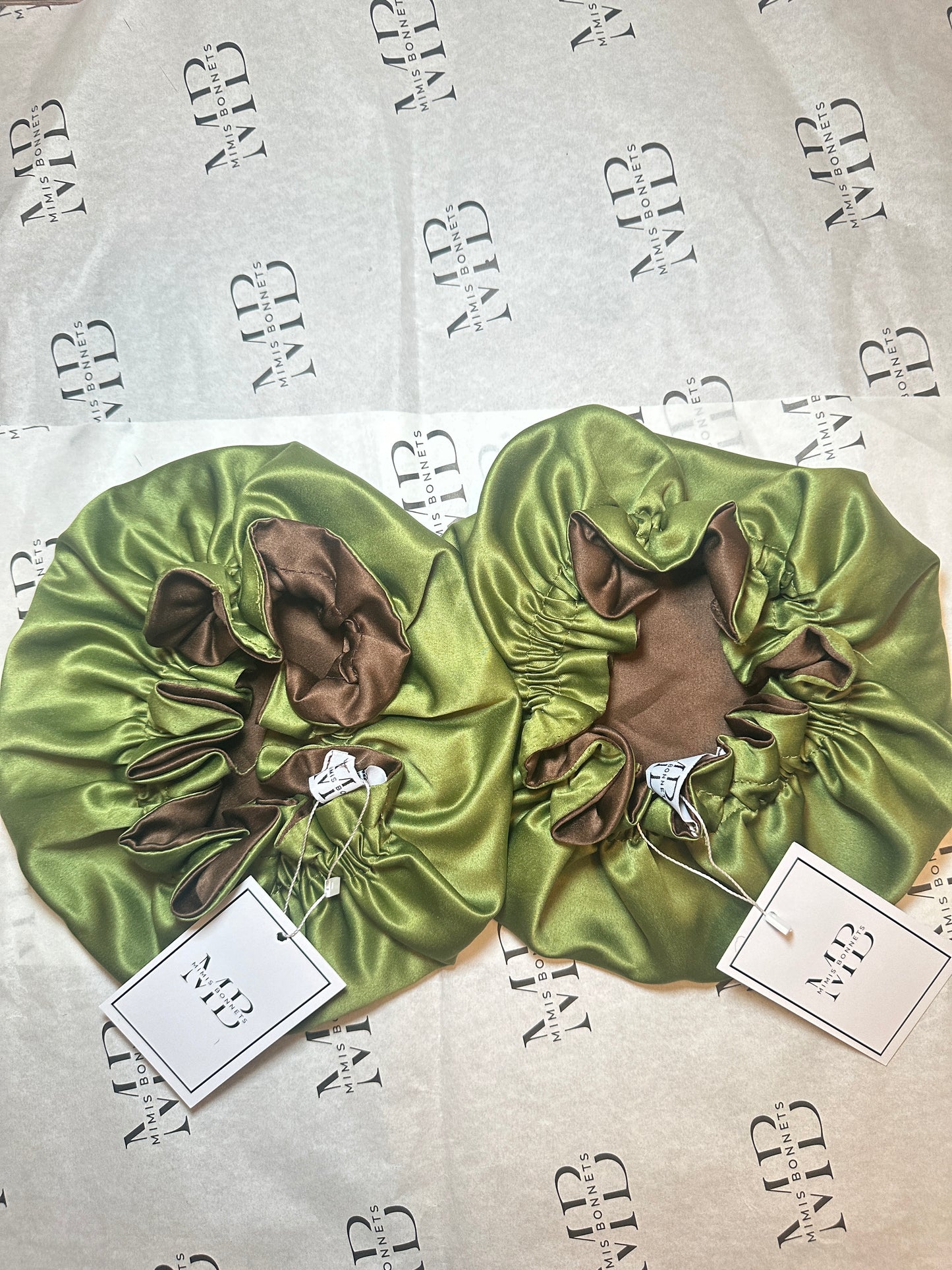 Luxury Reversible Satin Bonnet