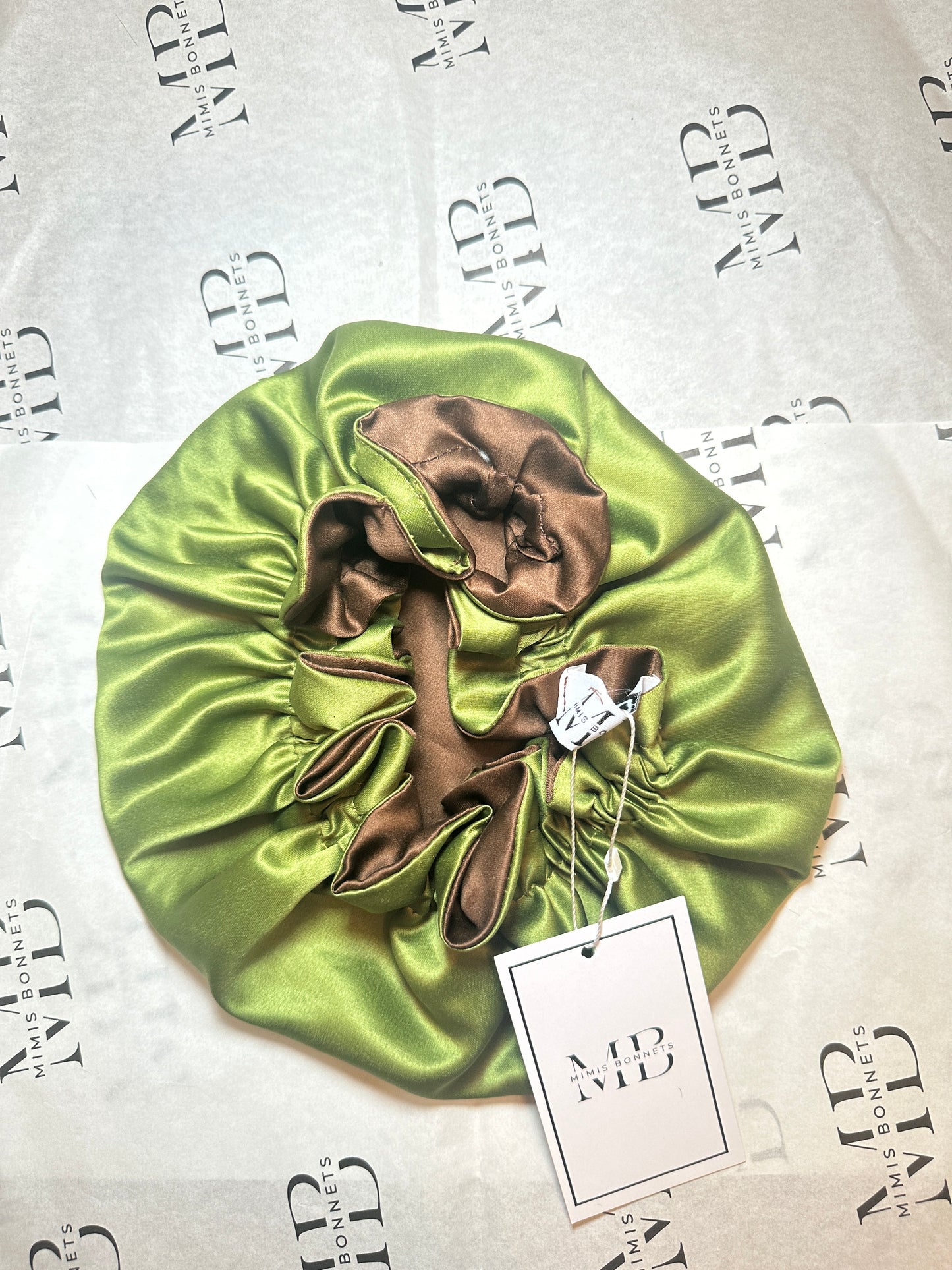 Luxury Reversible Satin Bonnet