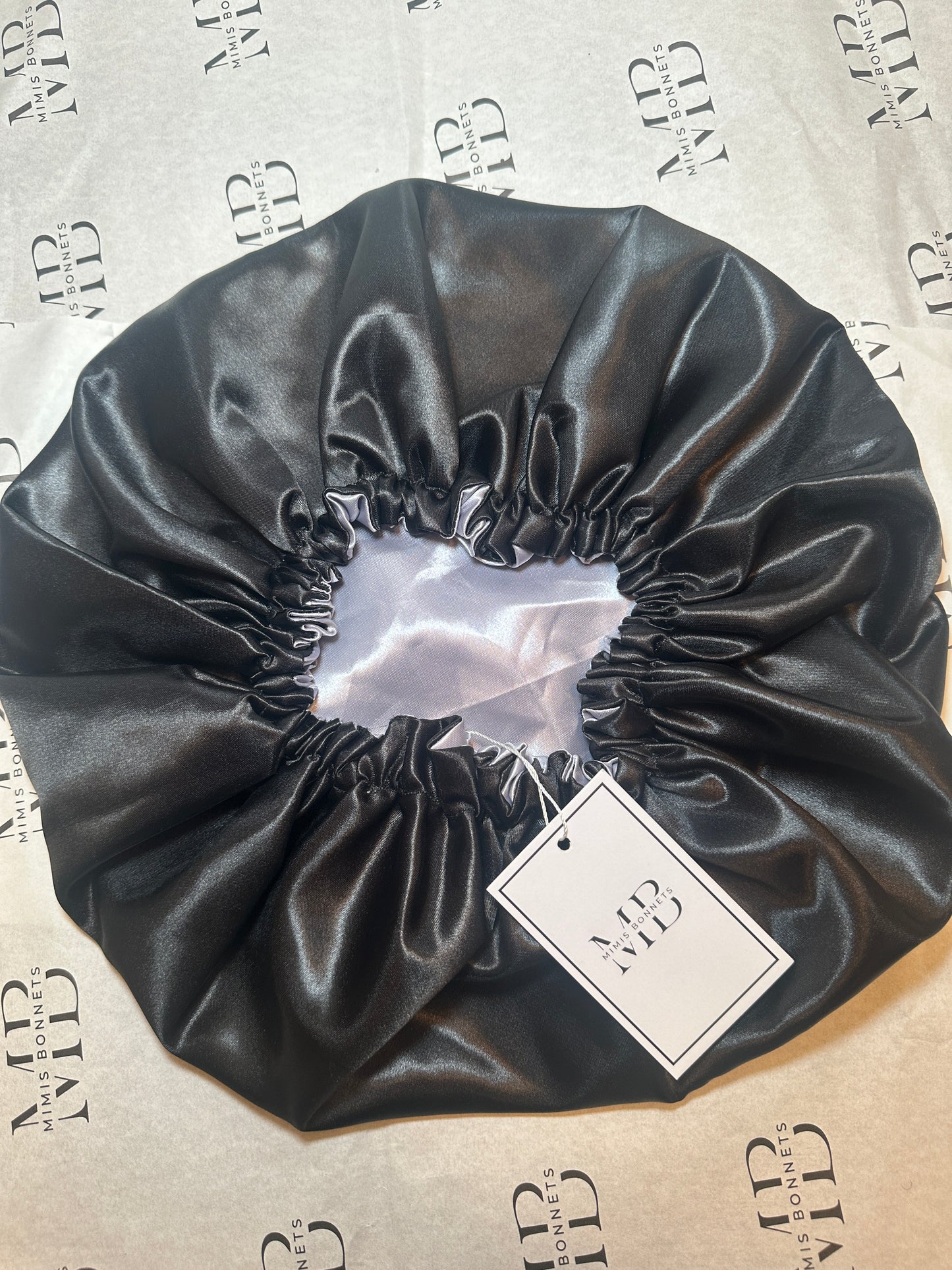 Satin-Lined Reversible Hair Bonnet