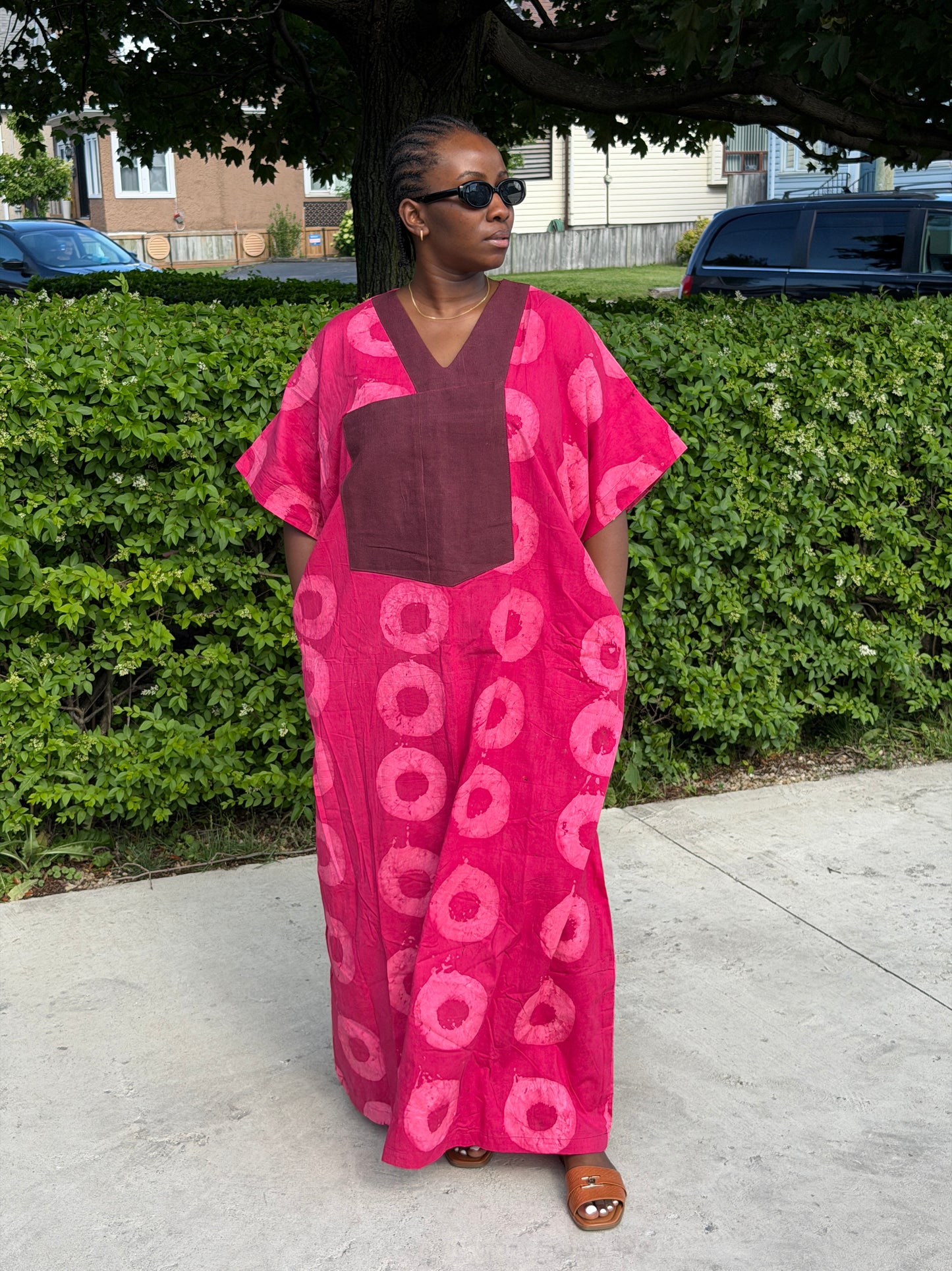 Pink Circle Maxi Bubu