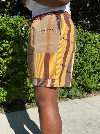 Jawu Aso Oke Shorts -