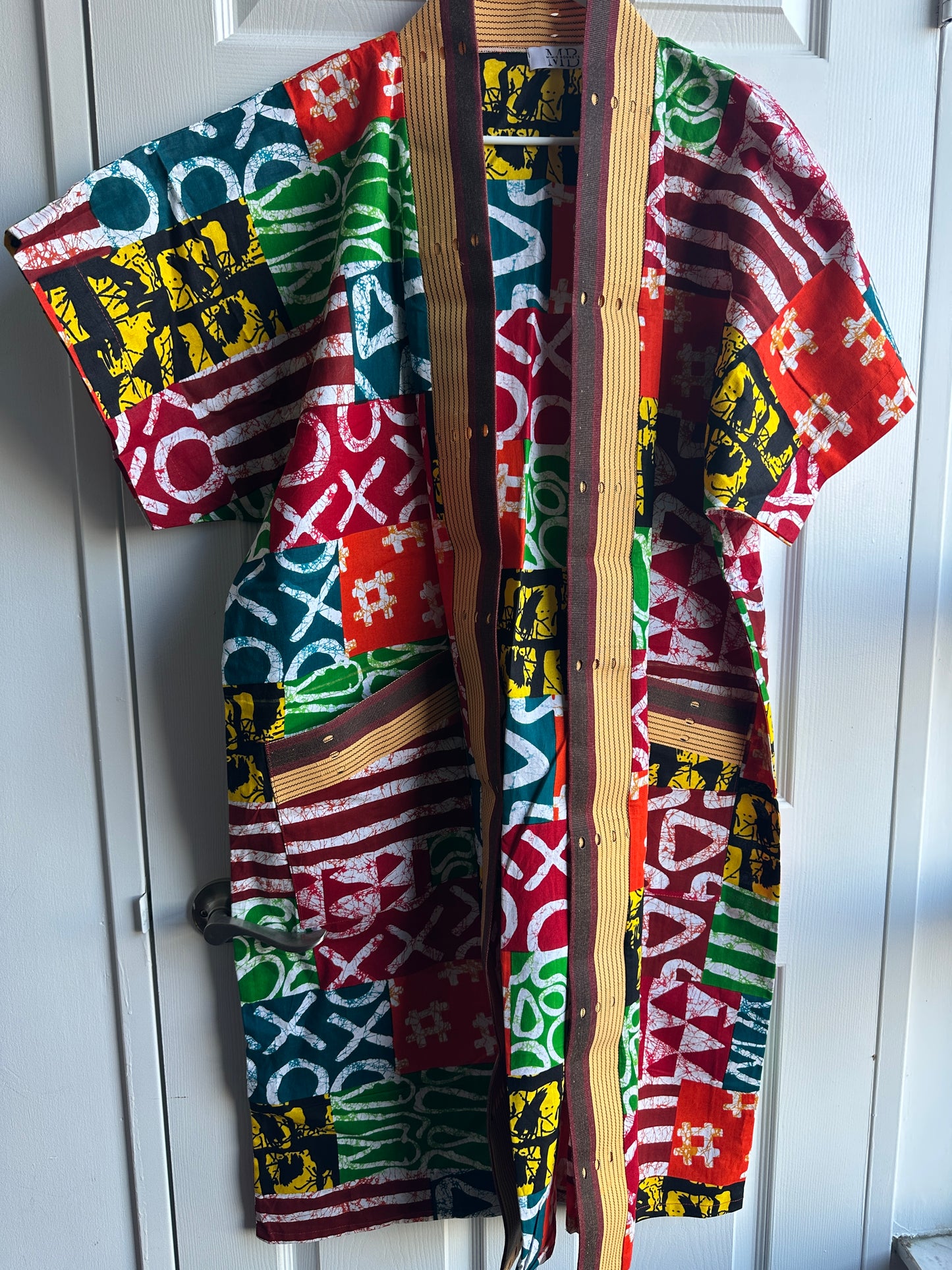 Ankara Patches Kimono