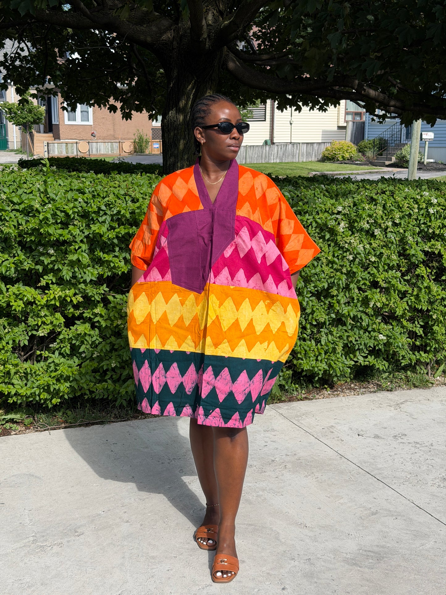 Sunset Mosaic Short Bubu
