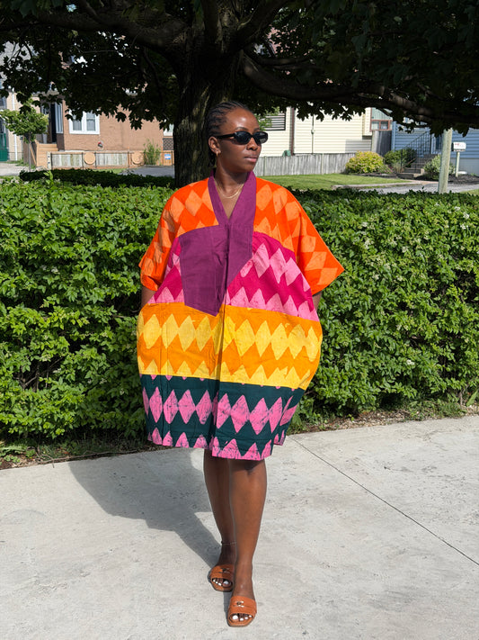 Sunset Mosaic Short Bubu