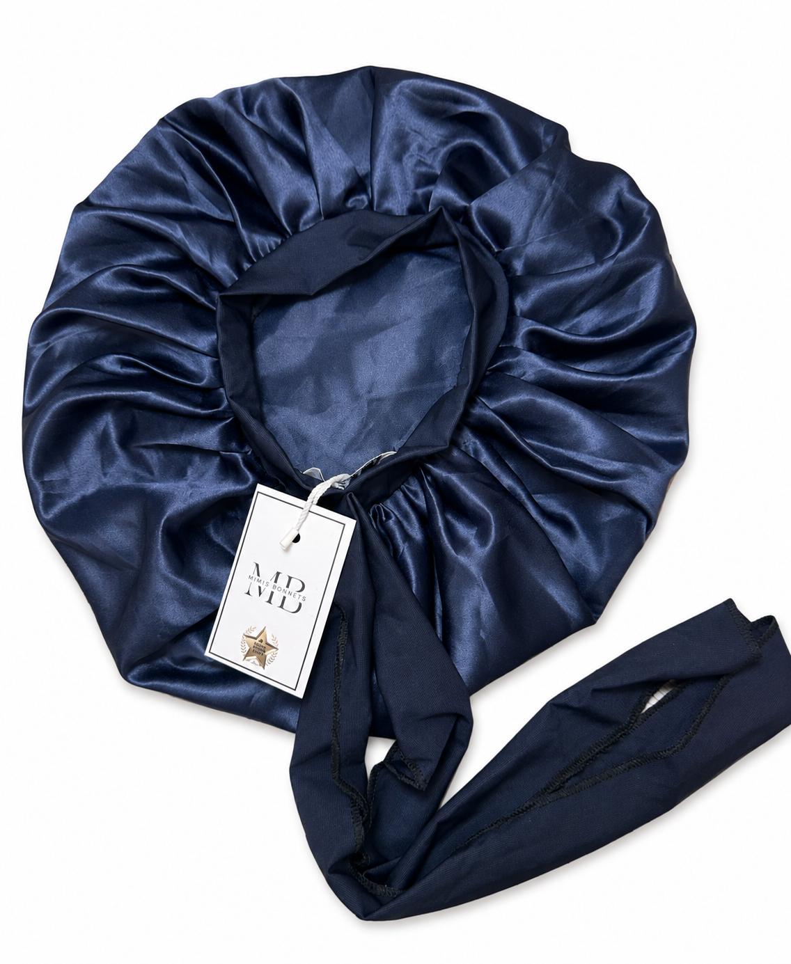 Tie-Front Satin Bonnet