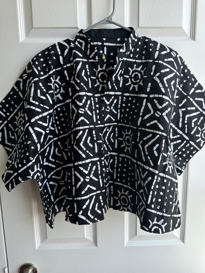 Oversized Ankara Two Piece
