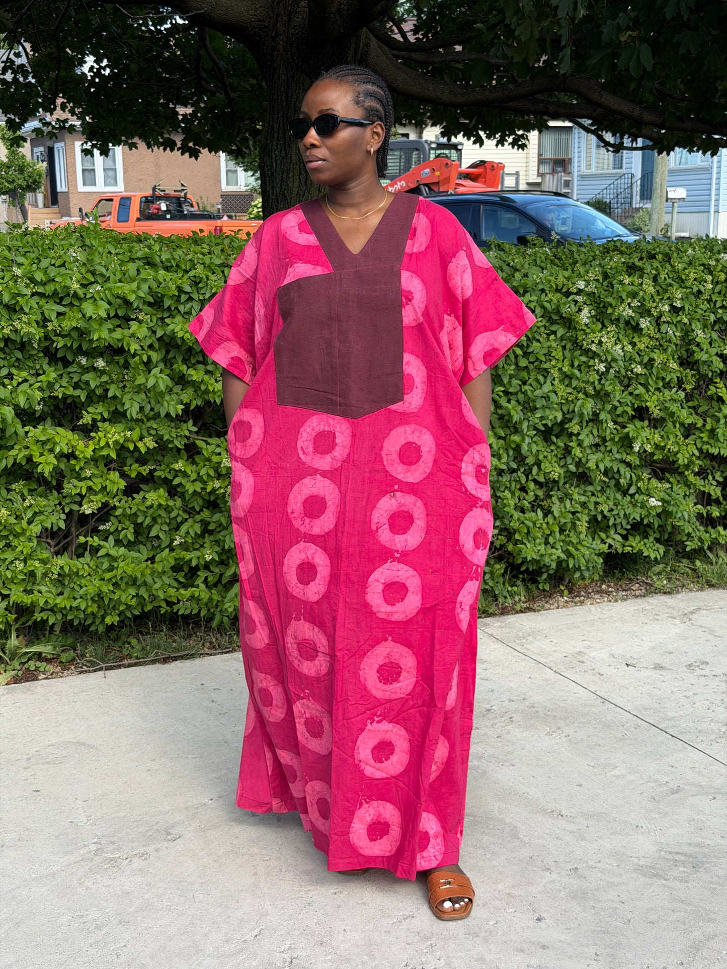 Pink Circle Maxi Bubu