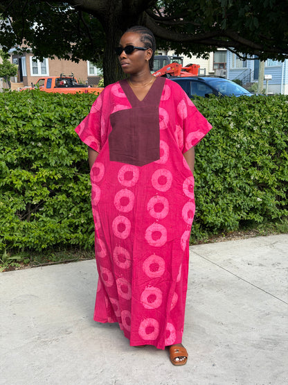 Pink Circle Maxi Bubu