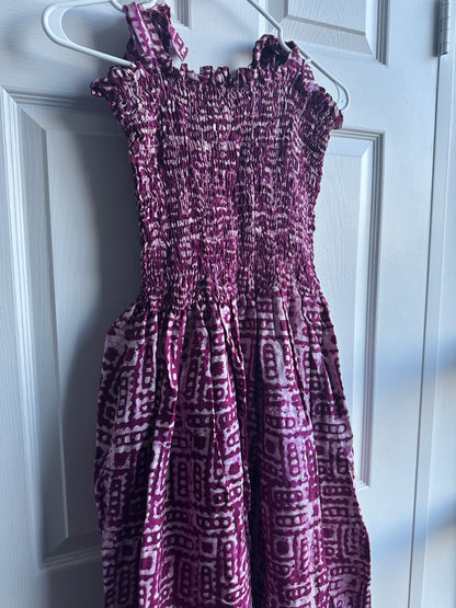 Adire Sapphire Luxe Tunic Dress