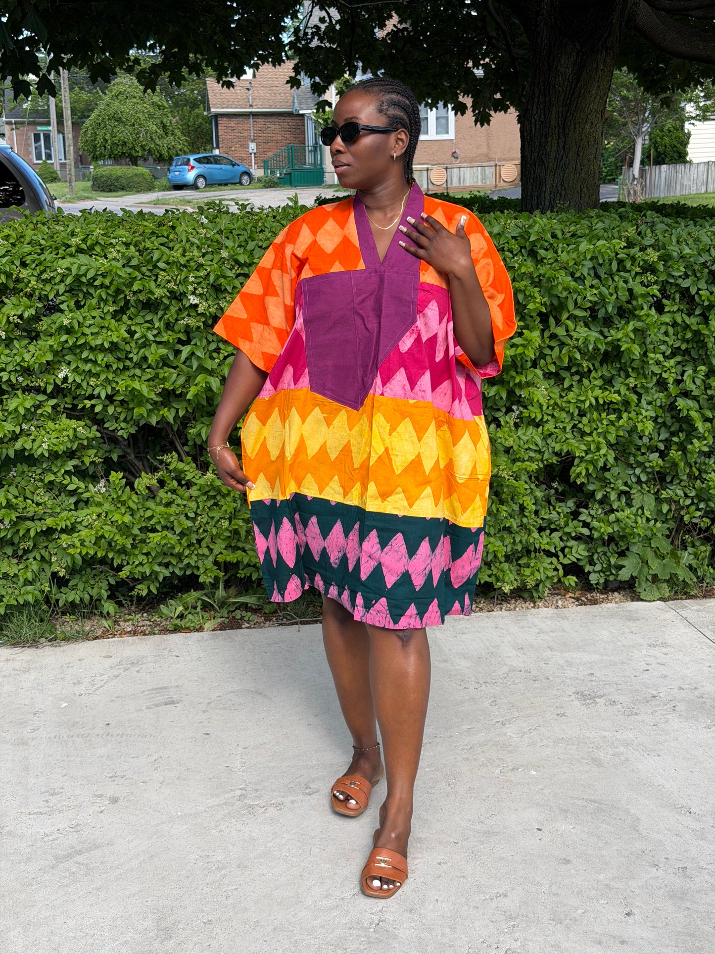 Sunset Mosaic Short Bubu