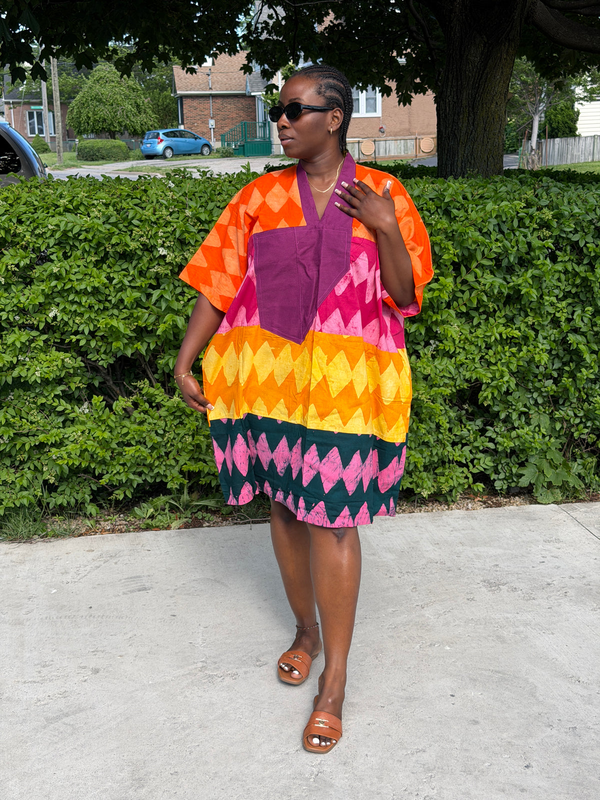 Sunset Mosaic Short Bubu