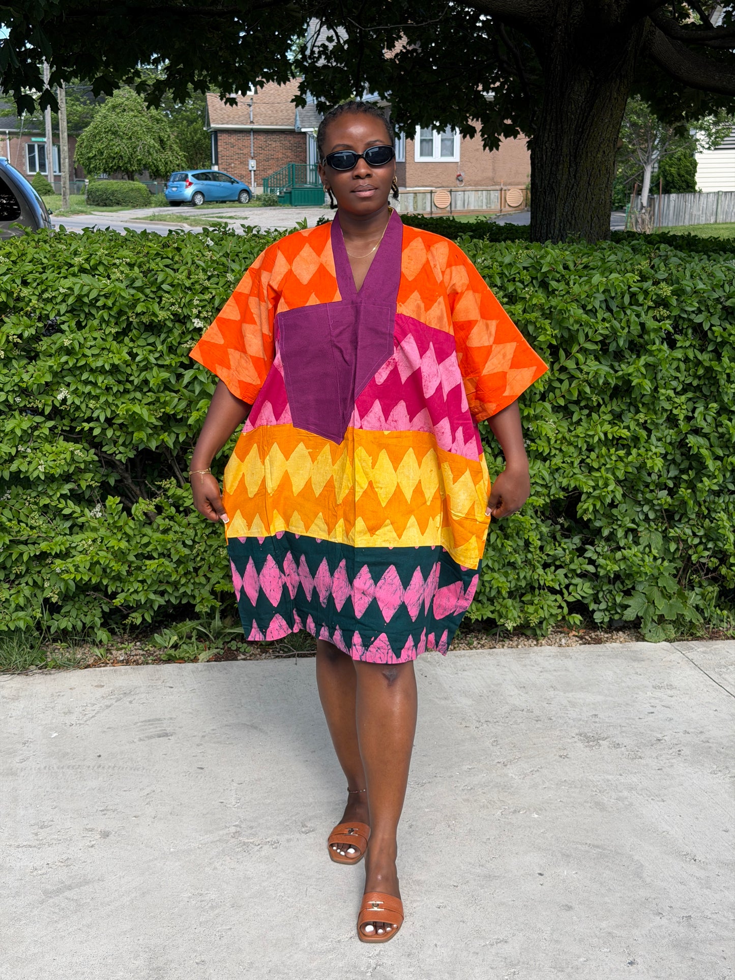 Sunset Mosaic Short Bubu