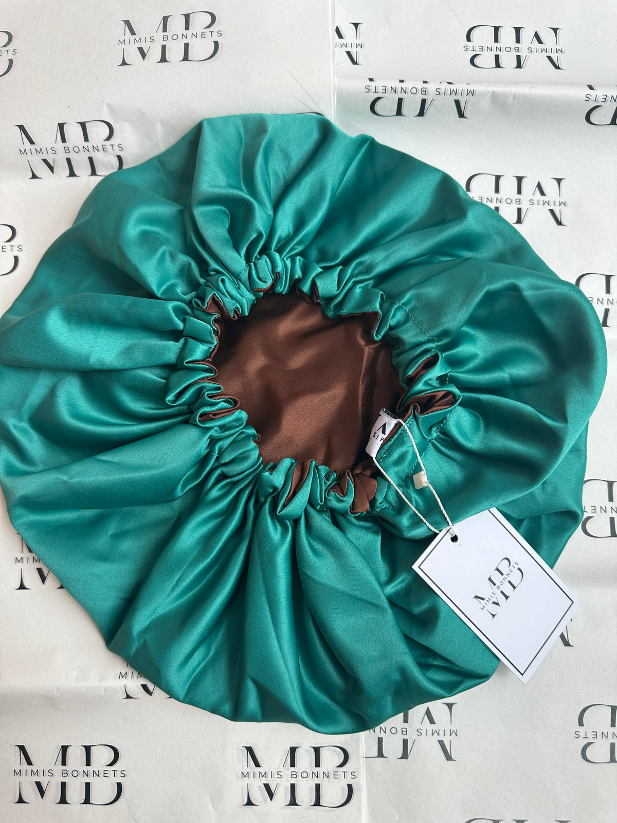 Woodland Whisperer Reversible Satin Bonnet