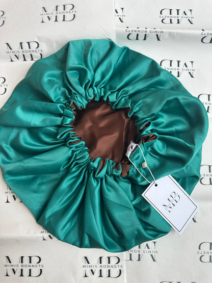 Woodland Whisperer Reversible Satin Bonnet