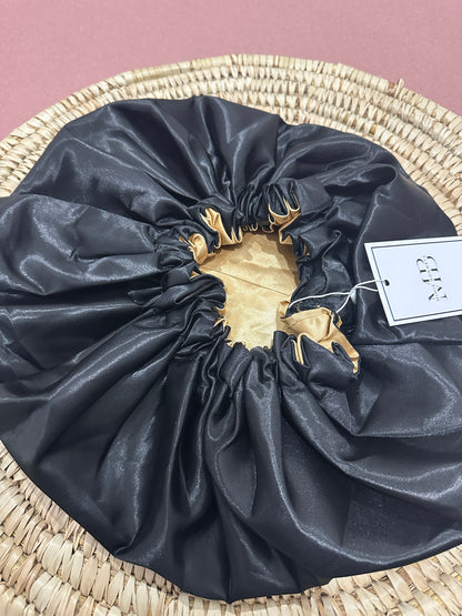 Reversible satin hair bonnet | Large sizes