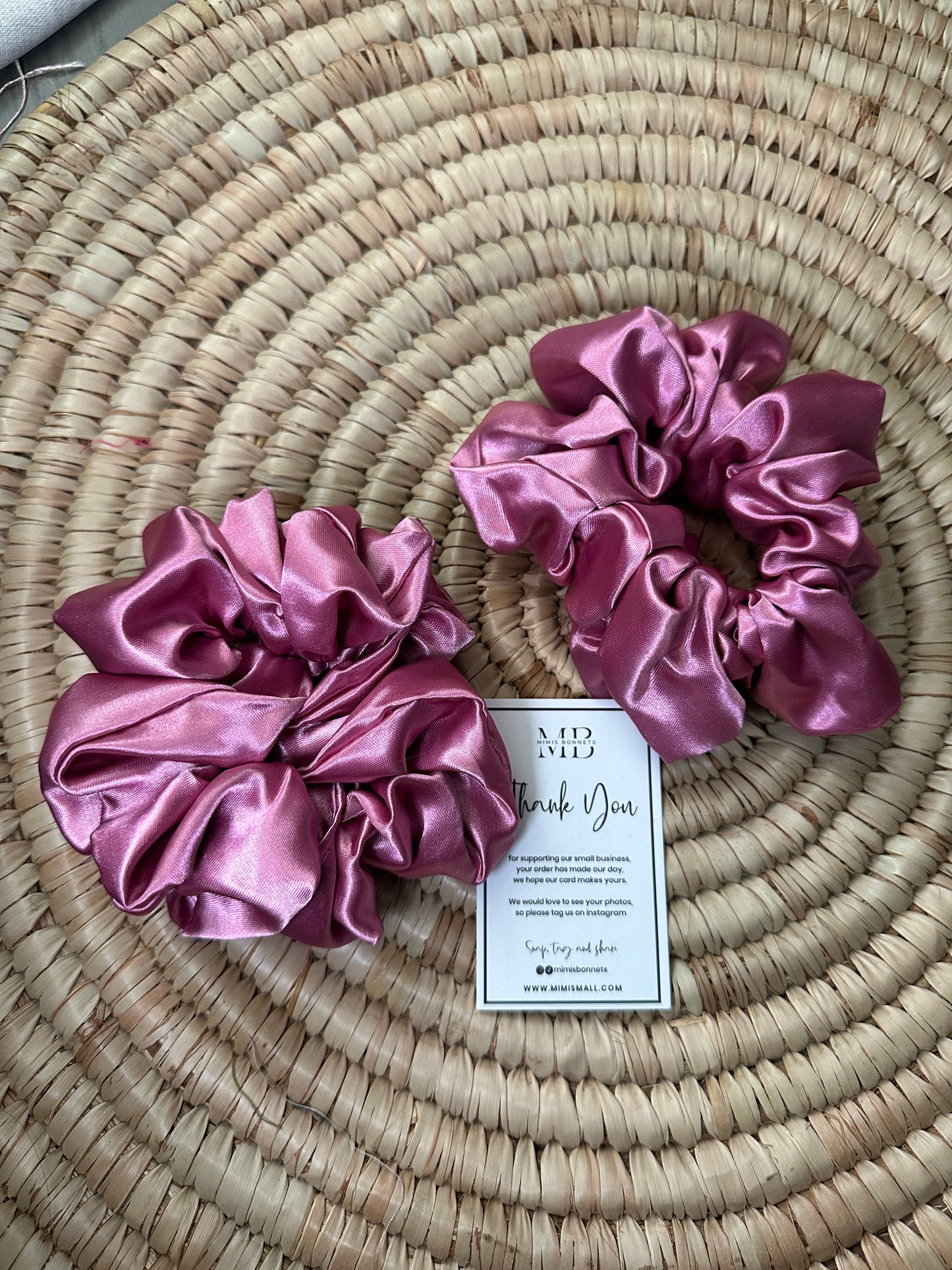 Luxe Satin Scrunchie