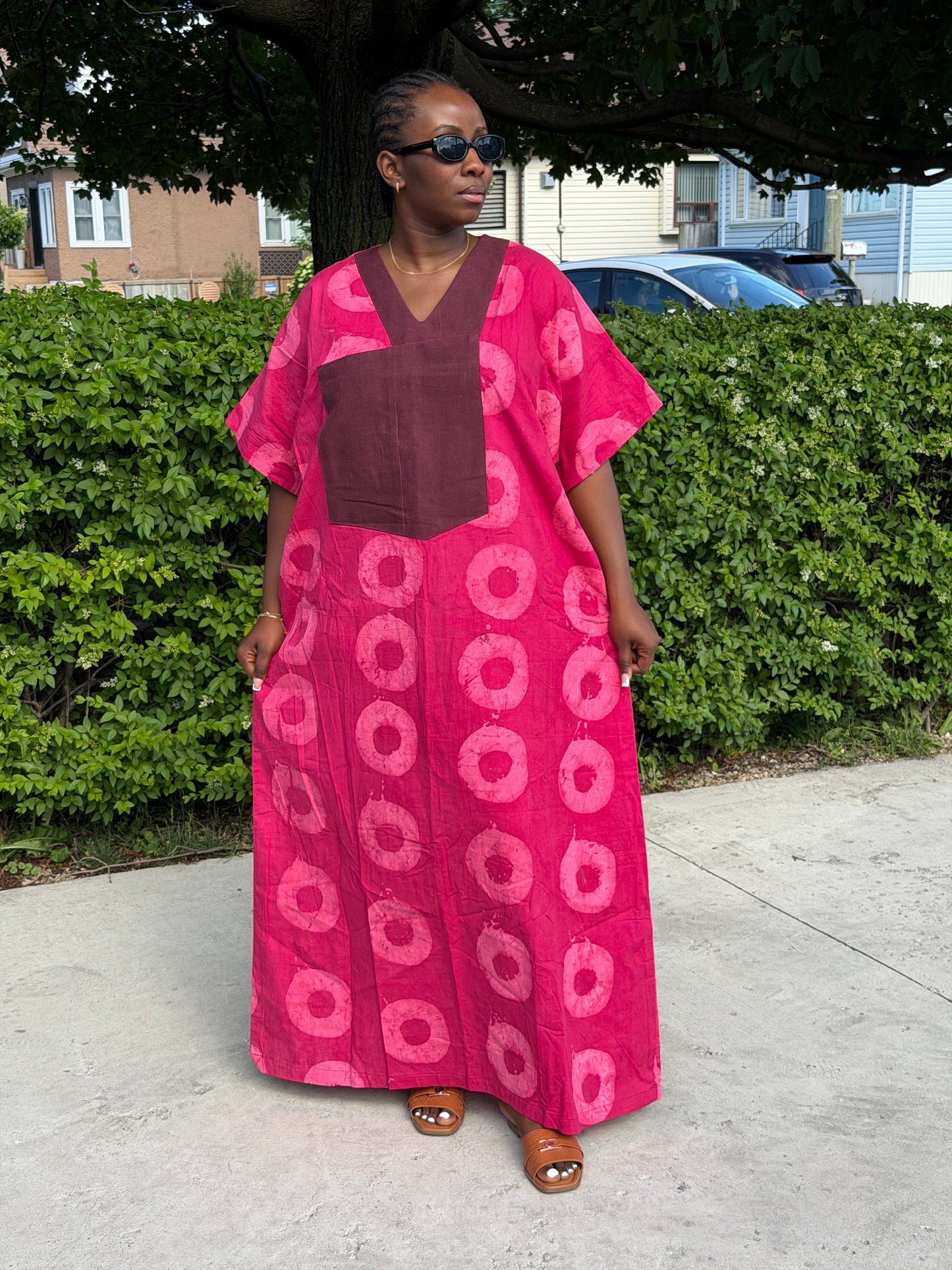 Pink Circle Maxi Bubu