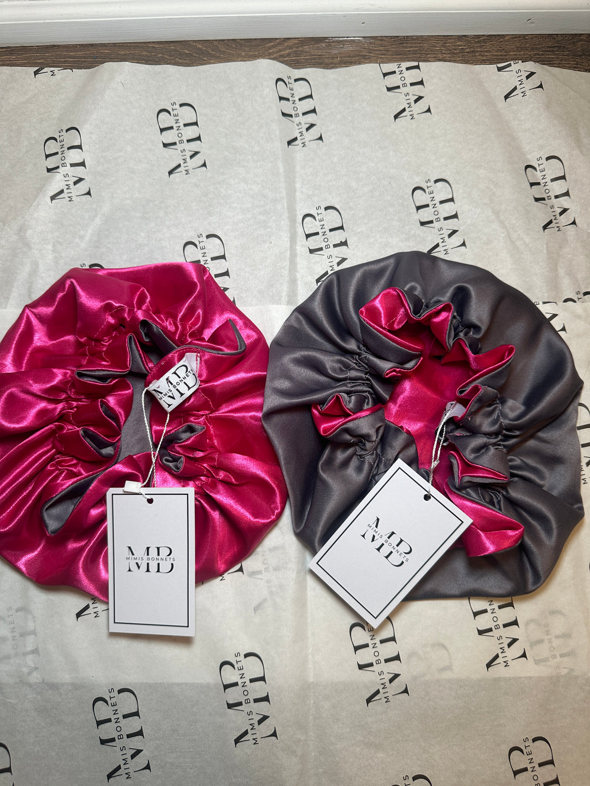 Kids Reversible Bonnets