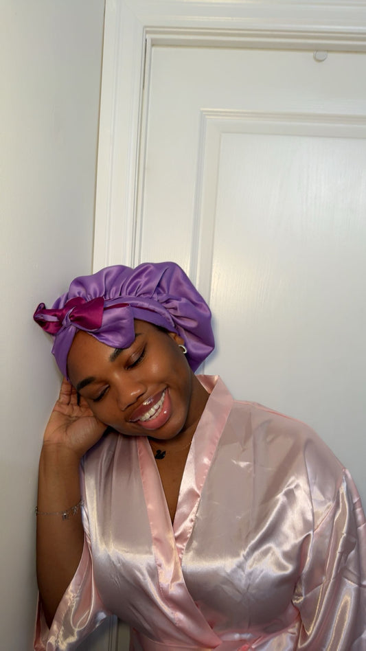 Reversible Satin Bonnet - Classic