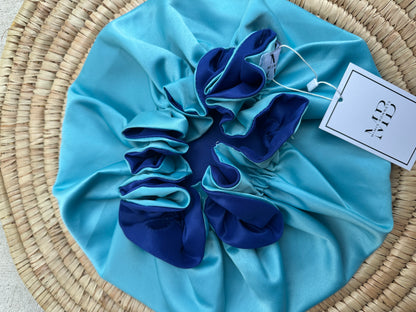 Satin-Lined Reversible Hair Bonnet