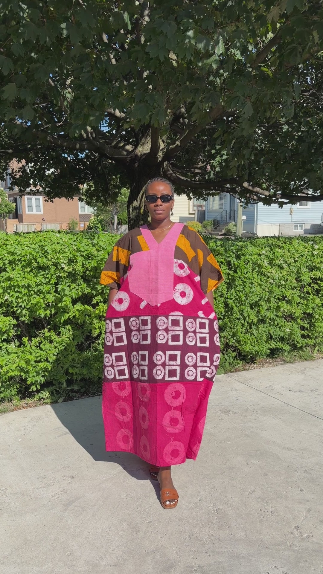 Patchwork Queen Midi Bubu