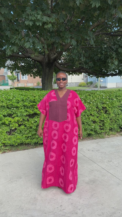 Pink Circle Maxi Bubu